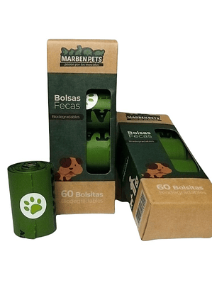 Bolsas Biodegradables Recoge Fecas 60U