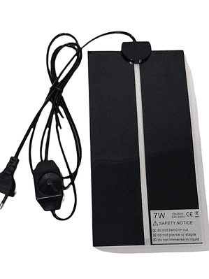 Placa Calefactora con Dimmer 7W
