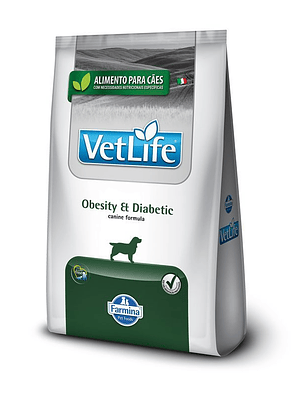 VetLife Canine Obesity Diabetic 2kg