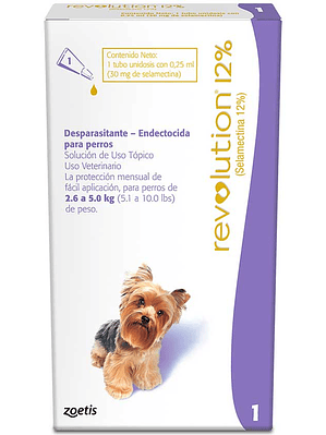 Revolution 12% Perros 2.6 a 5kg