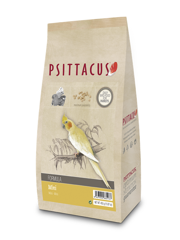 Psittacus Mini Pienso 450g 1
