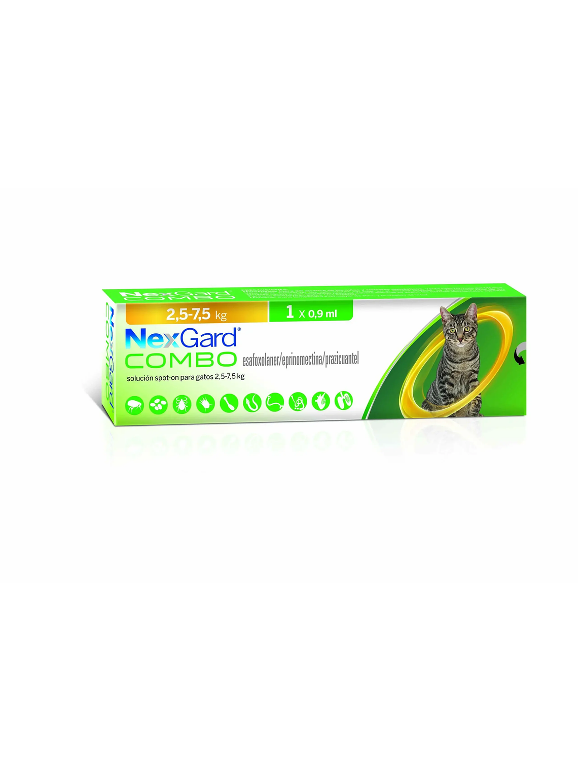 NexGard Combo 2.5 a 7.5kg 1