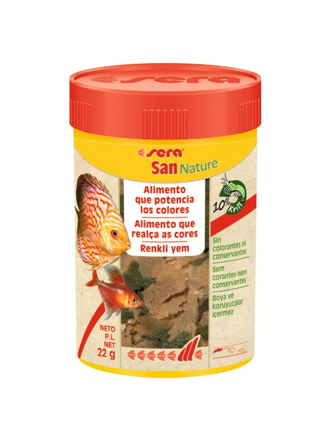 Sera San Nature 22gr/100ml 1