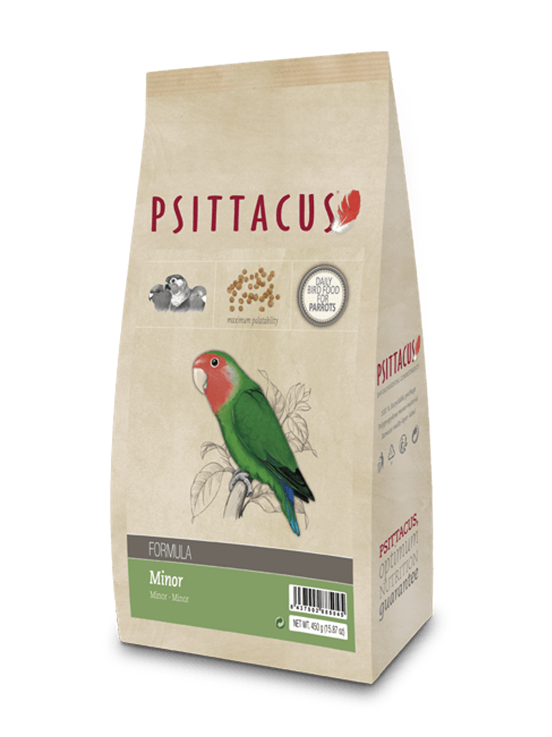 Psittacus Minor 450gr 1