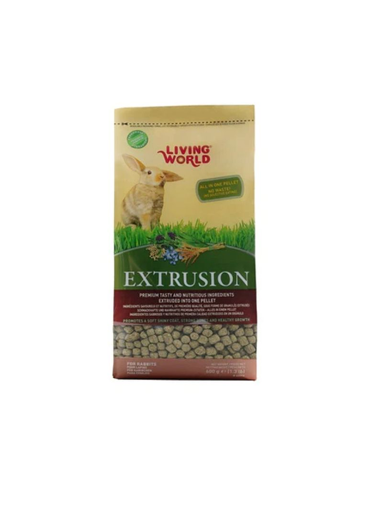 Alimento Extruido Conejo Living World 1
