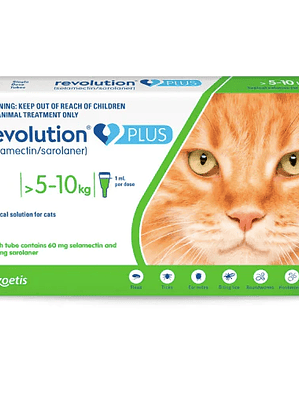 Antiparasitario Revolution Plus Gato 5a10Kg