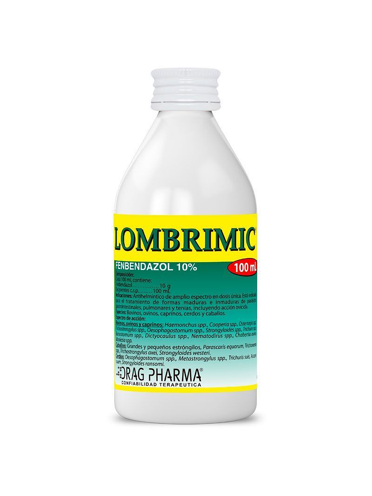 Antiparasitario Lombrimic 10% 100ml 1