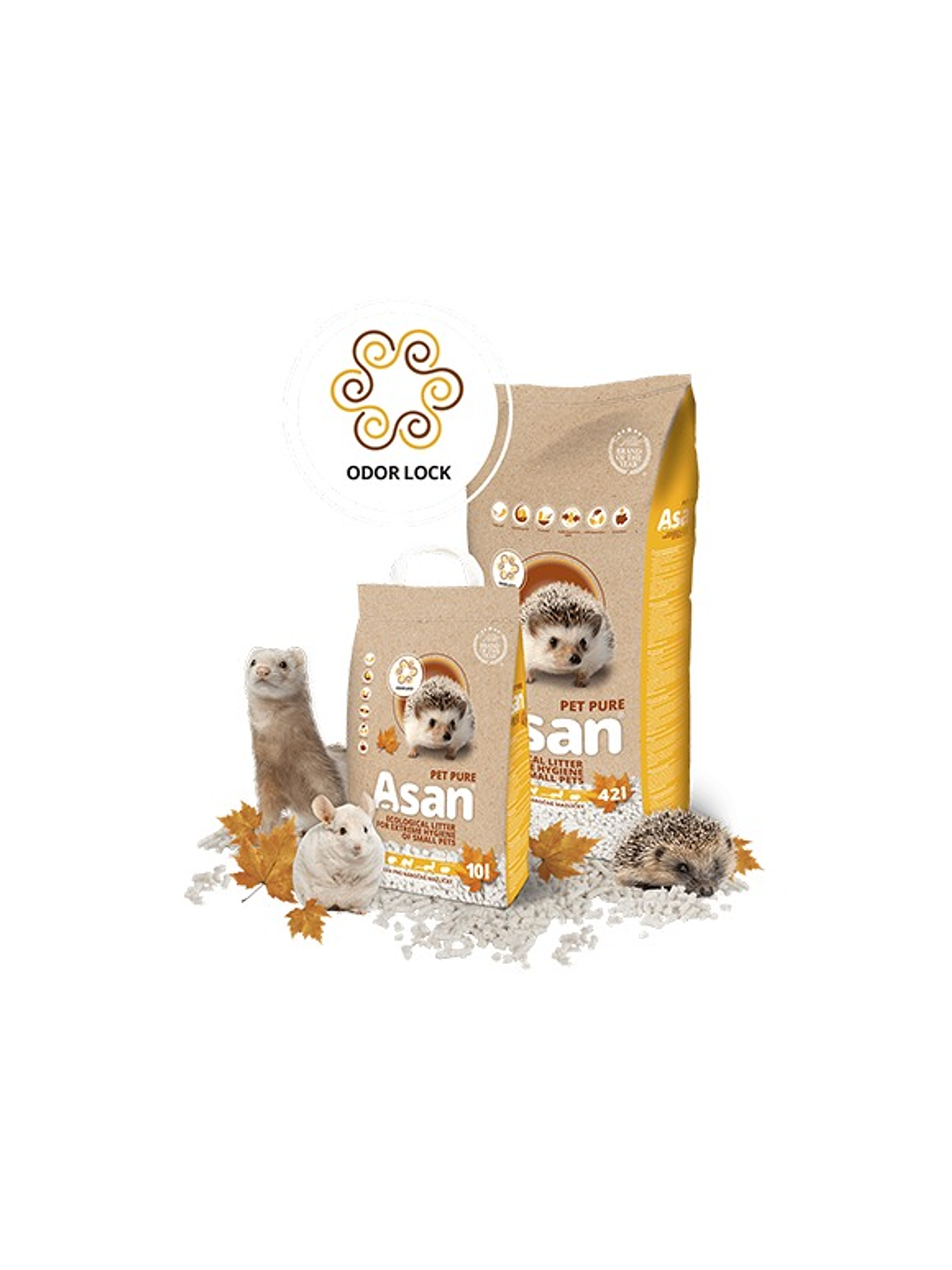 Asan Pet Pure Sustrato de Papel 10Lts 1