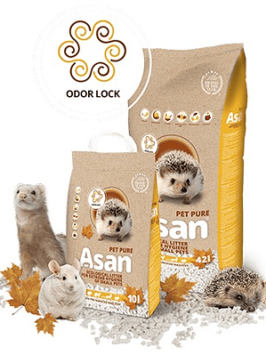 Asan Pet Pure Sustrato de Papel 10Lts