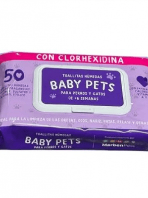 Toallitas Húmedas con Clorhexidina 50U