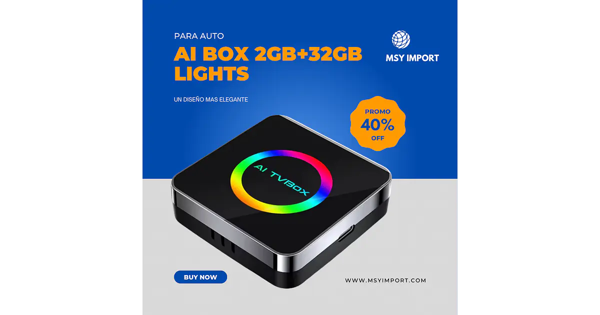 AI BOX 2GB+32GB LIGHTS