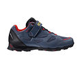 Zapatillas Mavic XA Elite - Crown Blue / Fiery Red / Black 7 UK