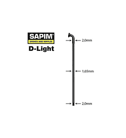 Rayo Sapim D-Light - Negro 274 