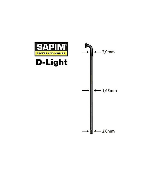 Rayo Sapim D-Light - Negro 274 