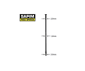 Rayo Sapim Race - Straight Pull 284 