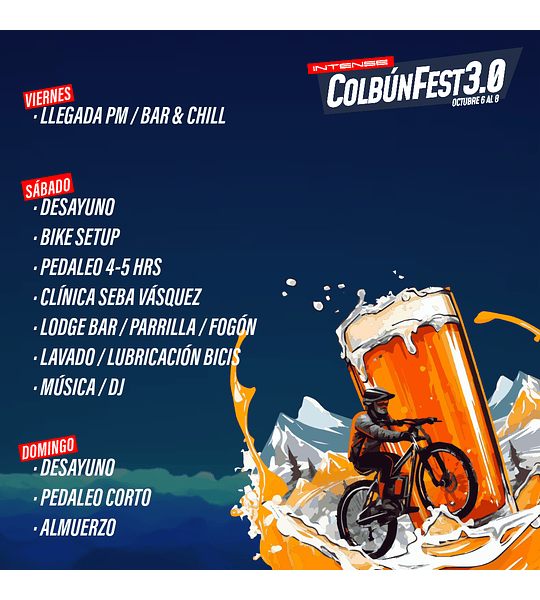 INTENSE Colbún Bike Fest 3.0 by Lodge Colbún