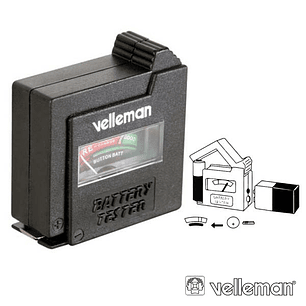 TESTADOR DE BATERIAS VELLEMAN