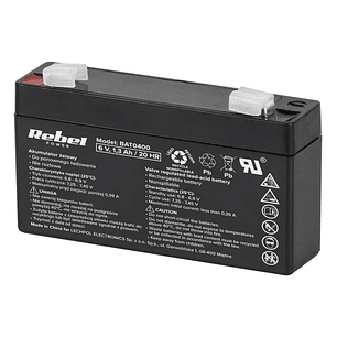 BATERIA CHUMBO 6V 1.3A REBEL