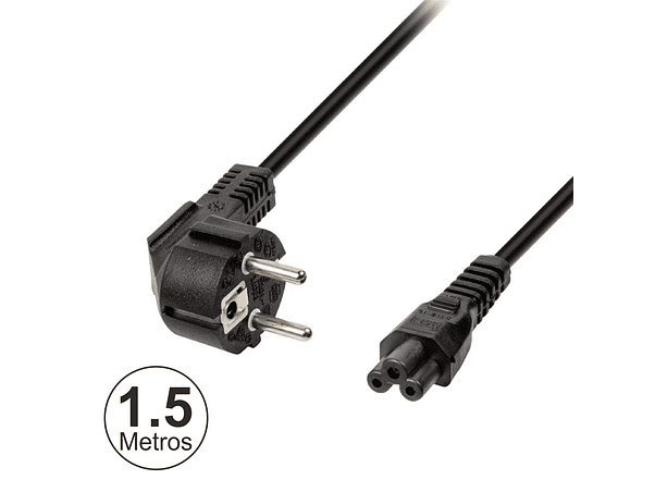 CABO ALIMENTAÇÃO SCHUKO MACHO / IEC C5 FÊMEA 1.5M 1