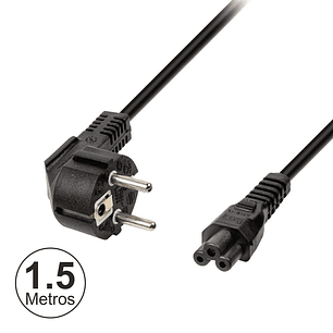 CABO ALIMENTAÇÃO SCHUKO MACHO / IEC C5 FÊMEA 1.5M
