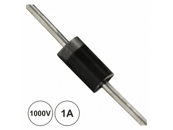 DIODO RETIFICADOR 1000V 1A 1