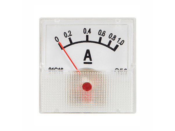 AMPERÃ­METRO ANALÓGICO DE PAINEL 1A DC 1