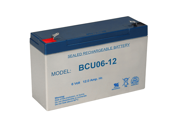 BATERIA CHUMBO 6V 12A 1