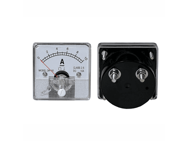 AMPERÃ­METRO ANALÓGICO DE PAINEL 10A DC 1