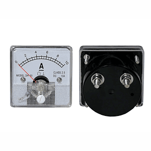 AMPERÃ­METRO ANALÓGICO DE PAINEL 10A DC