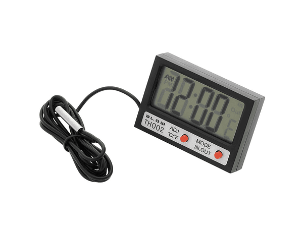 TERMÓMETRO DIGITAL COM RELÓGIO 1