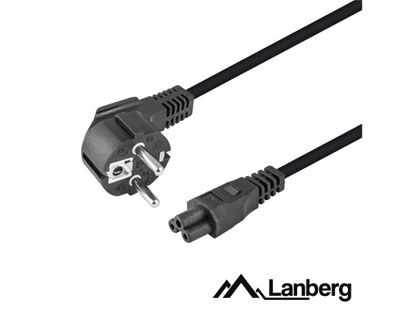 CABO ALIMENTAÇÃO SCHUKO MACHO IEC C5 FÊMEA 1.8M LANBERG 1
