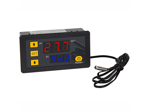 TERMOSTATO DIGITAL COM CONTROLE DE TEMPERATURA COM SONDA 1