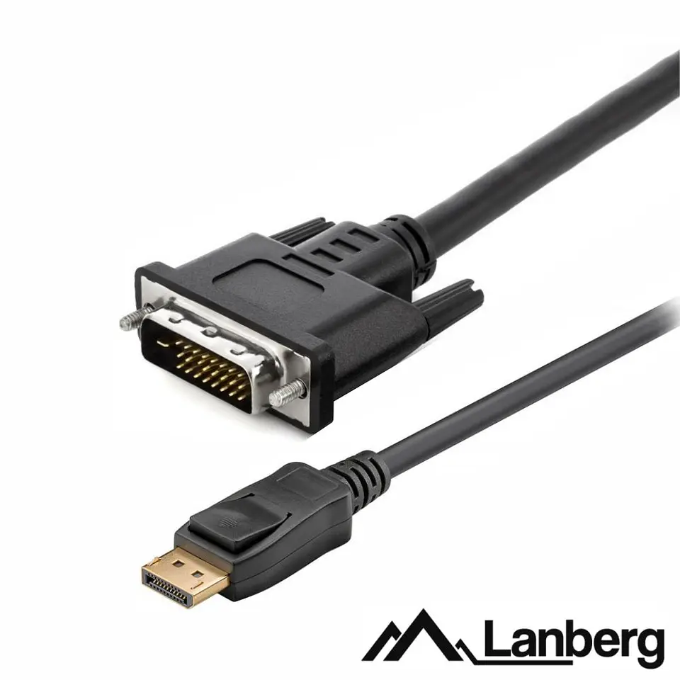 CABO DISPLAYPORT MACHO / DVI-D MACHO LANBERG 1