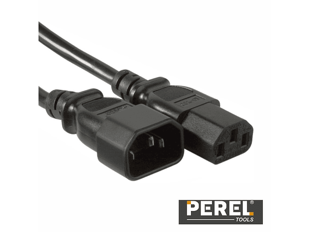 CABO ALIMENTAÇÃO IEC MACHO / FÊMEA 3M PEREL 1