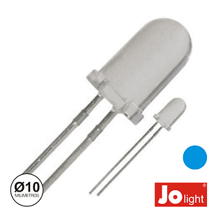 LED 10MM ALTO BRILHO AZUL JOLIGHT