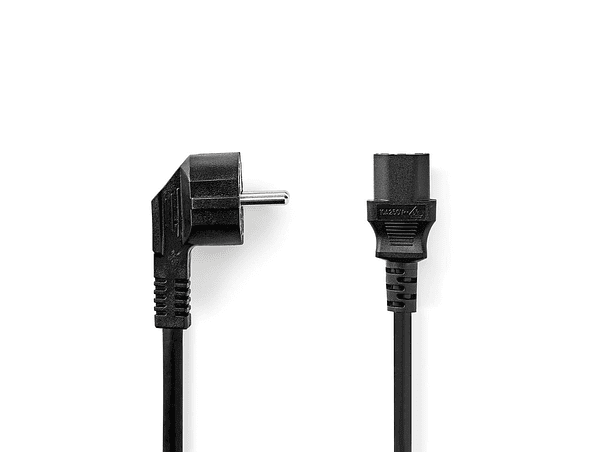 CABO ALIMENTAÇÃO SCHUKO MACHO 3P / IEC C13 FÊMEA 2M PRETO 1