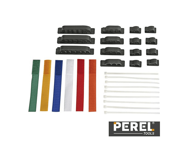 CONJUNTO BRAÇADEIRAS DIVERSAS PARA CABOS 31X PEREL 1
