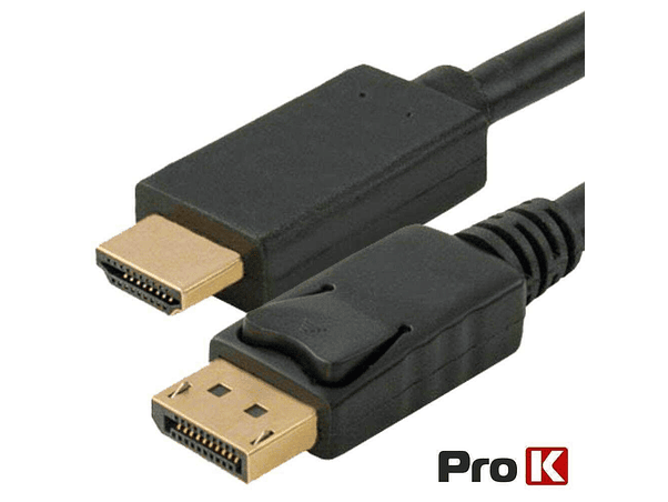 CABO DISPLAYPORT MACHO / HDMI MACHO 2M PROK 1