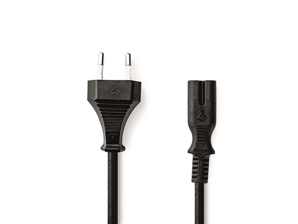 CABO ALIMENTAÇÃO AC PLANO / TIPO 8 IEC C7 2M 1