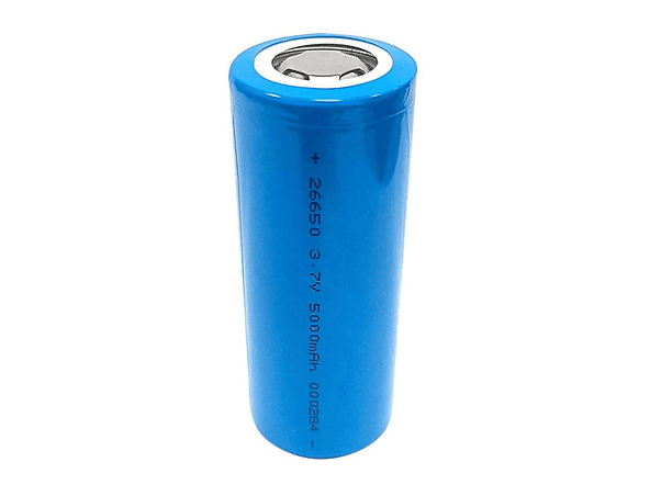 BATERIA LÍTIO 26650 3.7V 5000MA 1