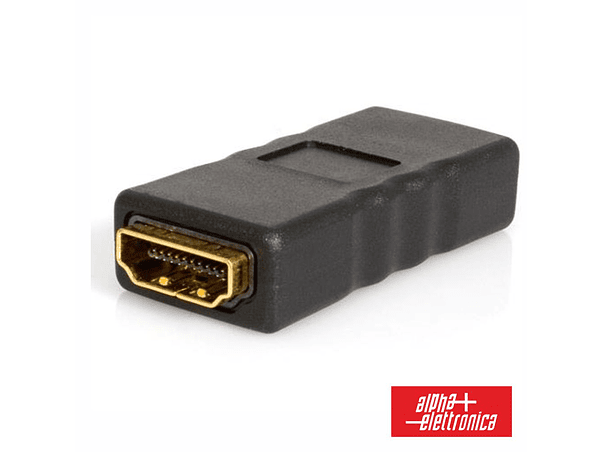 FICHA ADAPTADORA HDMI FÊMEA / FÊMEA 1