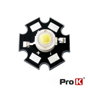 LED ARRAY ALTO BRILHO 1W BRANCO FRIO PROK