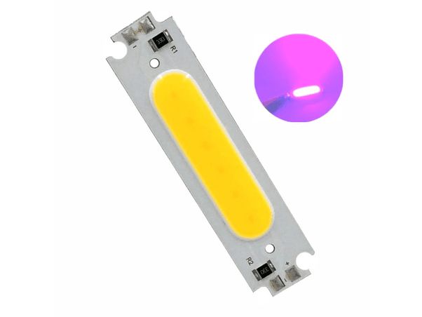 LED COB 2W 12V ROSA 60X15MM 1