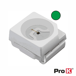 LED SMD 3528 VERDE PROK