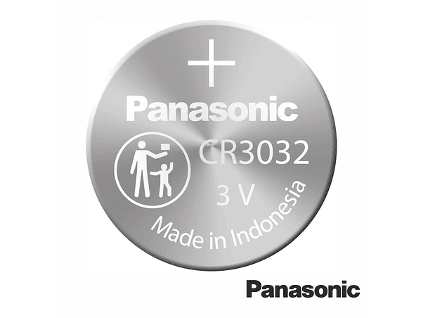 PILHA LÍTIO BOTÃO CR3032 3V 500MAH PANASONIC 1