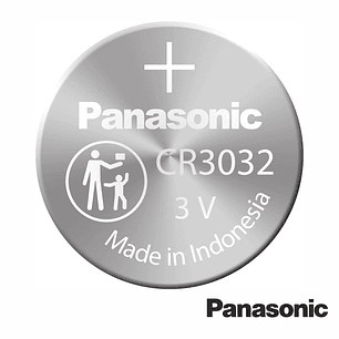 PILHA LÍTIO BOTÃO CR3032 3V 500MAH PANASONIC
