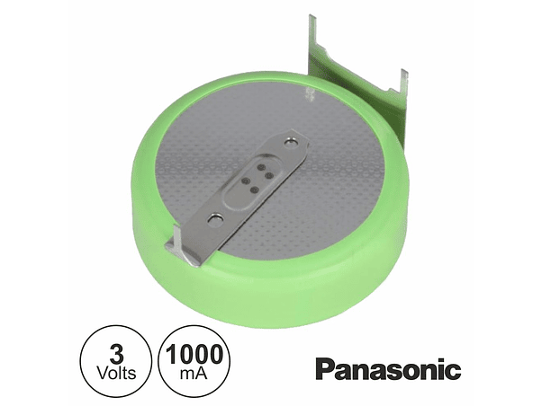 PILHA LÍTIO BOTÃO BR2477A 3V 1000MA PANASONIC 1
