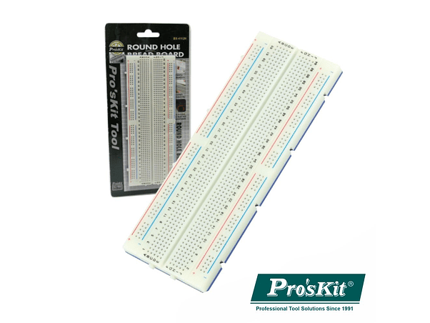 PLACA DE ENSAIO MULTIFUNÇÕES COM 840 PONTOS PROSKIT 1