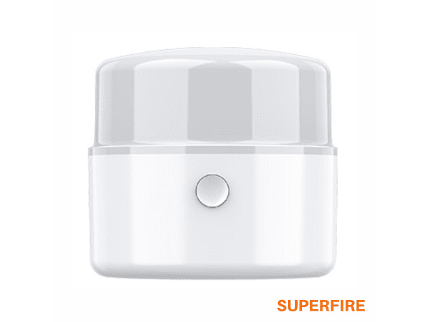 LUZ DE PRESENÇA PORTÁTIL 2W 180LM  SUPERFIRE 1