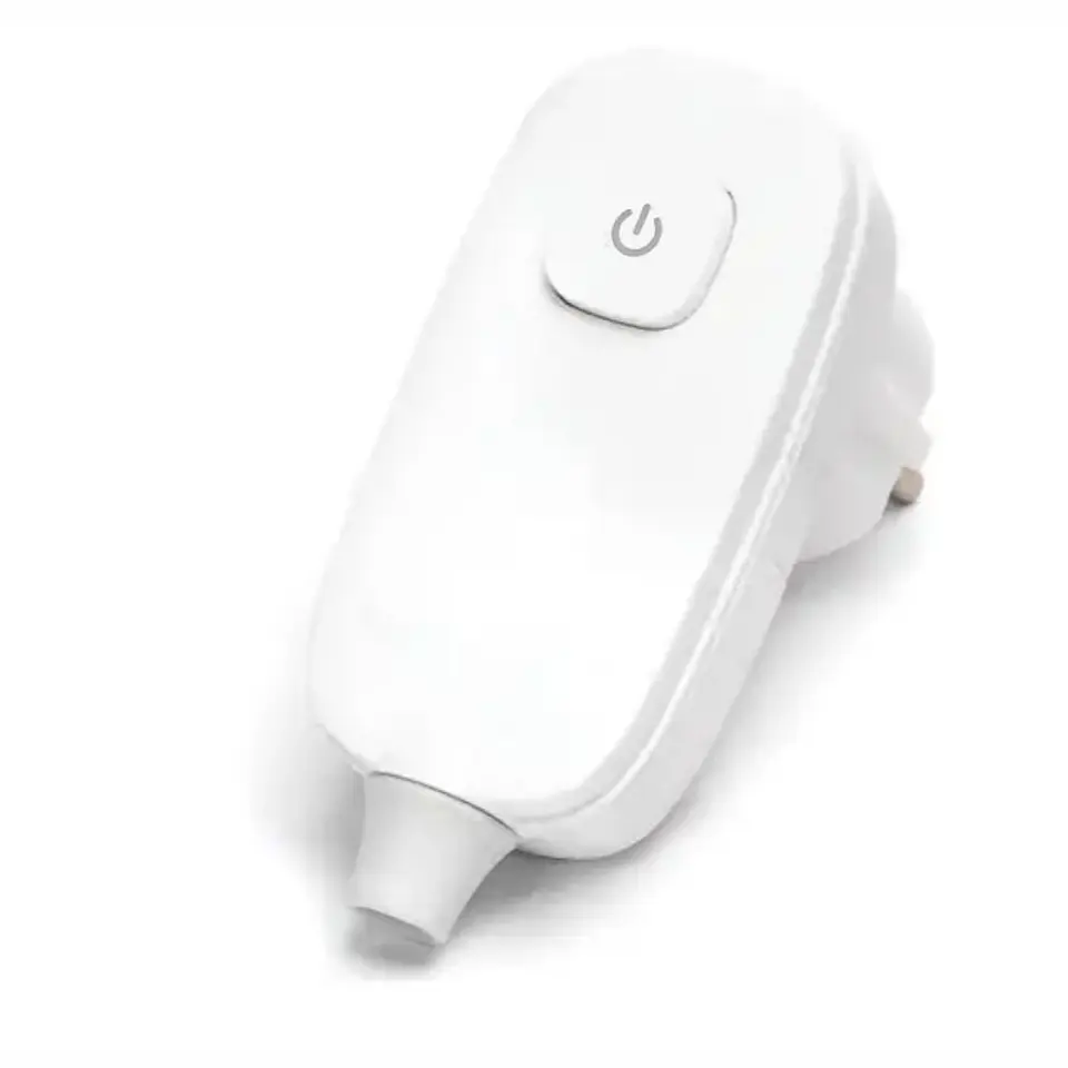 FICHA SCHUKO MACHO 16A/250V COM INTERRUPTOR ON/OFF 1